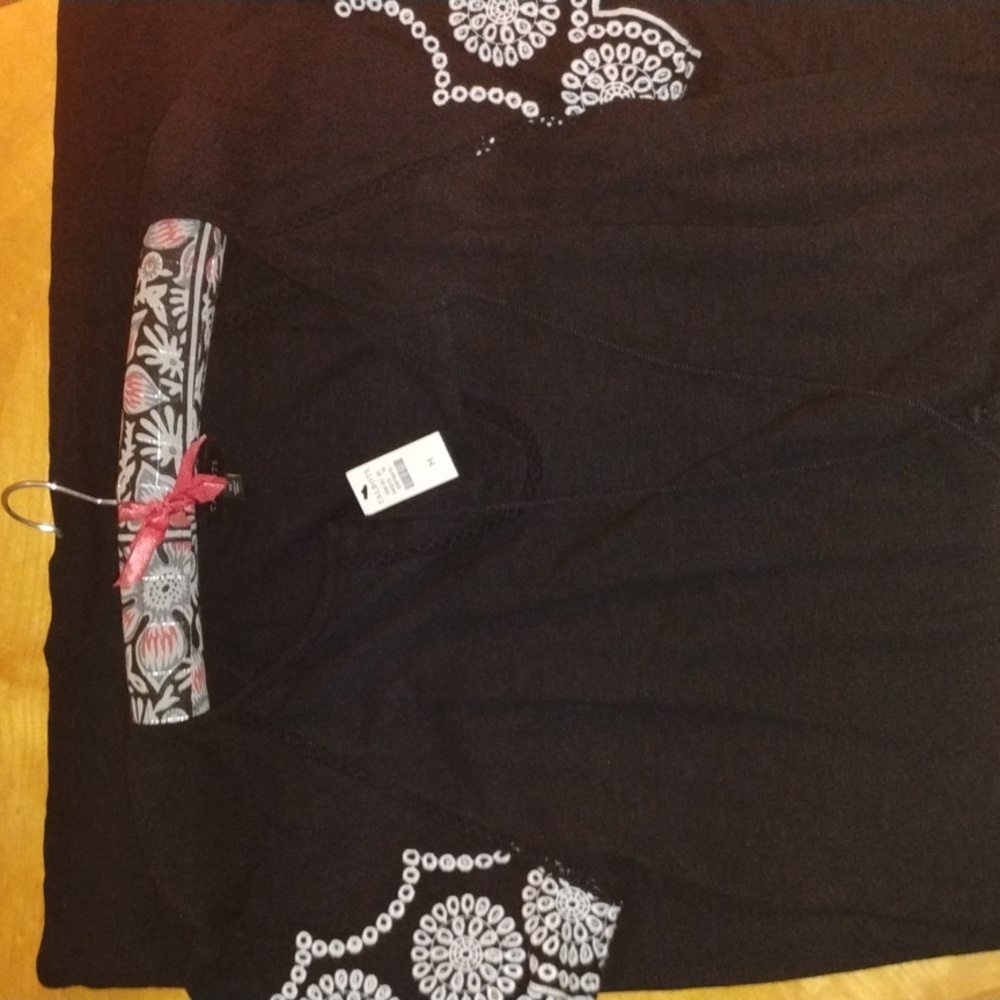 Talbots Black Knit Garment